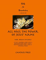 All Hail the Power of Jesus' Name Handbell sheet music cover